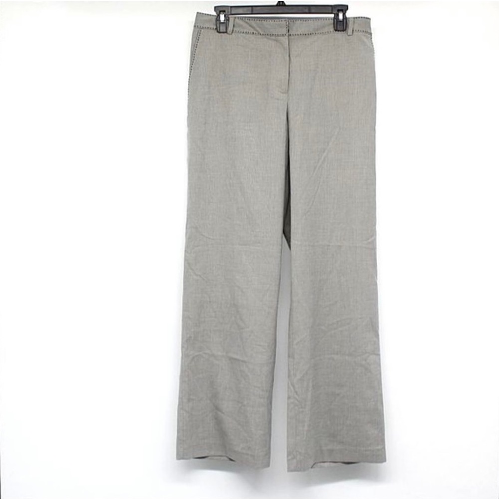 Sigrid Olsen Grey Modernist Trousers 12 - image 1